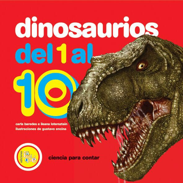 Dinosaurios del 1 al 10 - Tienda Ediciones El Naranjo
